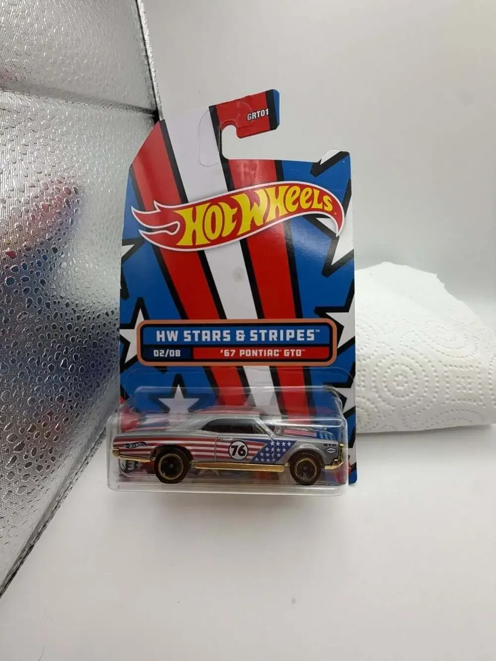 Hot Wheels HW Stars & Stripes '67 Pontiac GTO 02/08 GRT01